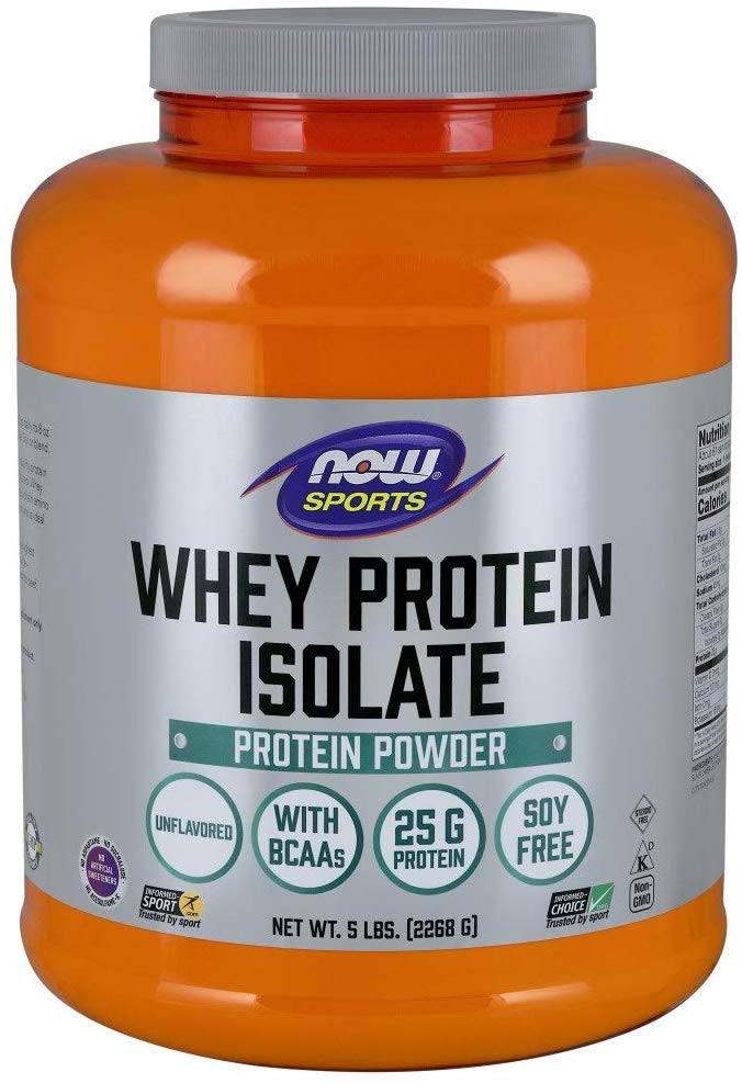 NOW Sports Nutrition, Whey Protein Isolate Po…