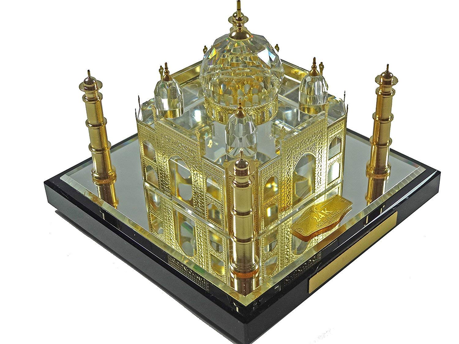 24k Gold Taj Mahal with Story Card, Taj Mahal…