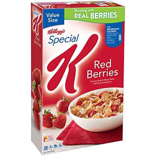 Special K Kellogg s Cereal, Red Berries, 16.9…