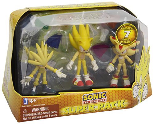 Sonic the Hedgehog Super Pack Action Figures …