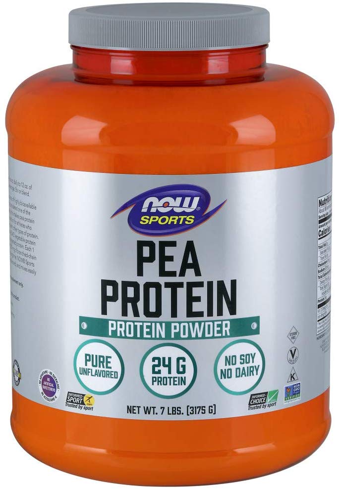 NOW Sports Nutrition, Pea Protein Powder, Unf…