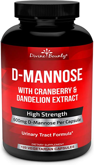 D-Mannose Capsules Dmannose powder  - 600mg D…