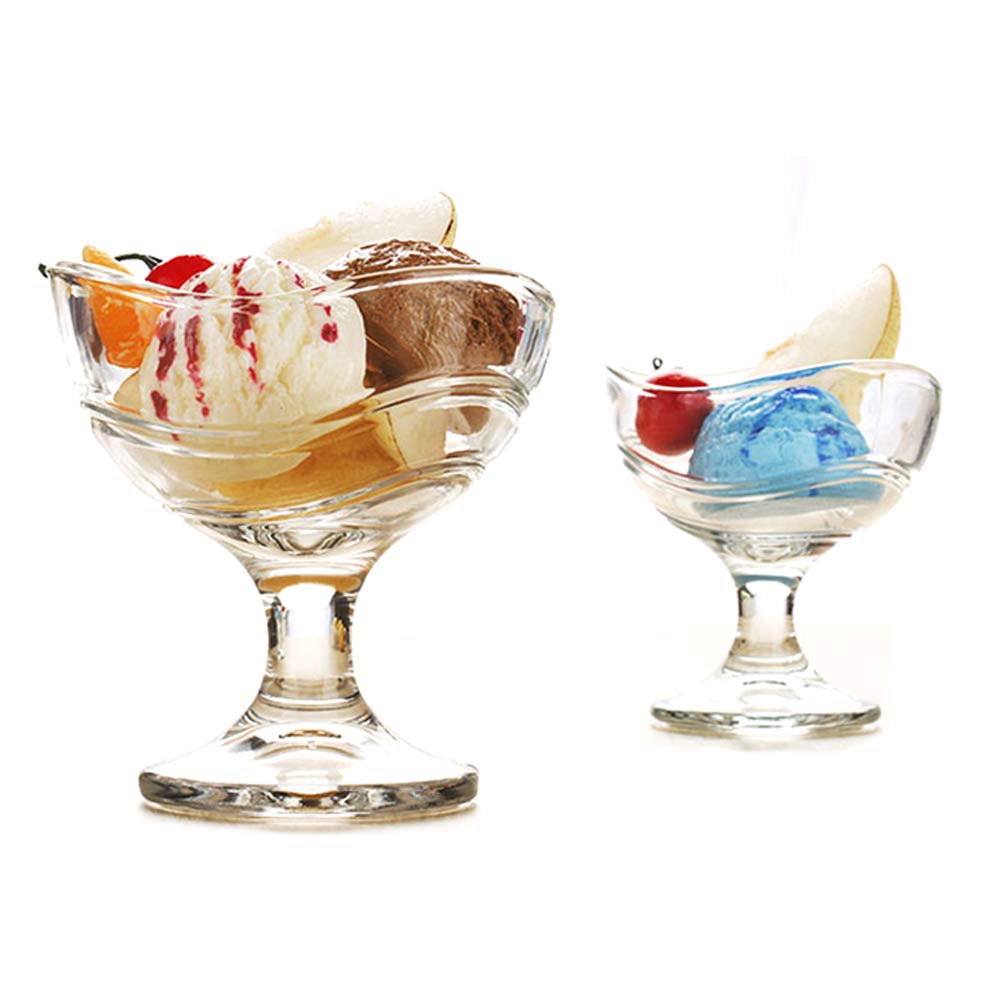 6 PCS Ice Cream Dessert Bowl-Conch Design Ret…