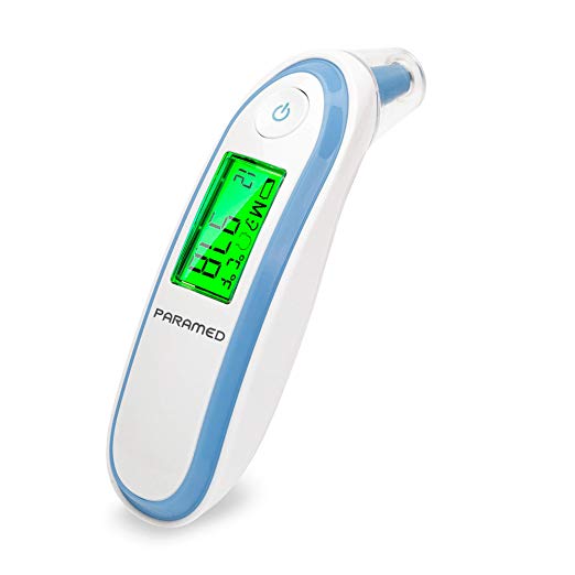 Digital Forehead and Ear Thermometer by Param…