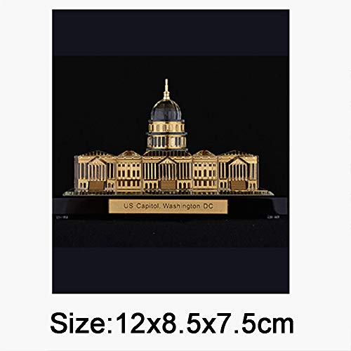 ZZKJXHJ US Capitol Crystal Architectural Mode…