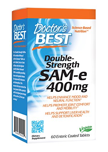 Doctor's Best SAM-e 400 mg, Vegan, Gluten Fre…