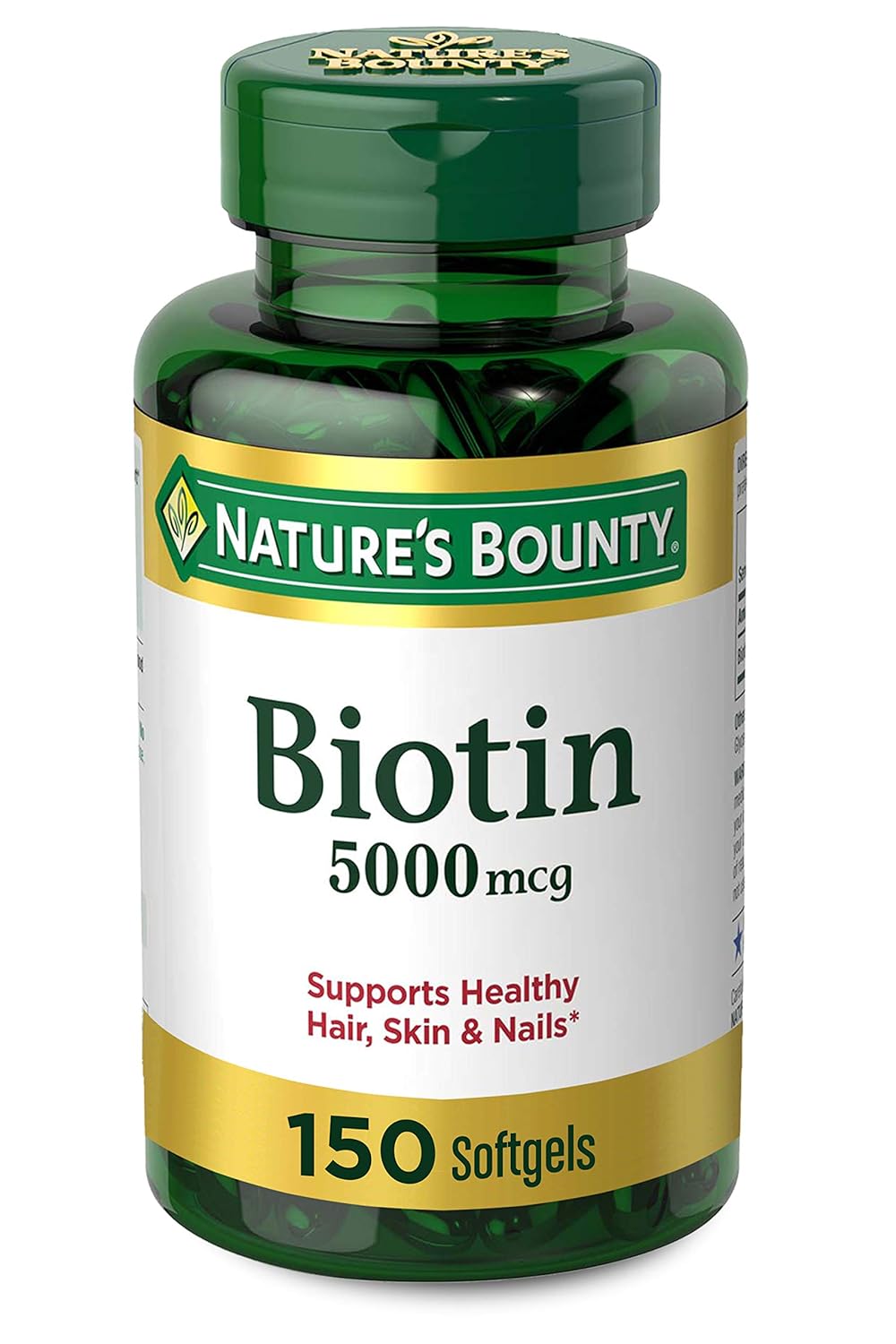 Nature's Bounty Biotin, Vitamin Supplement Su…