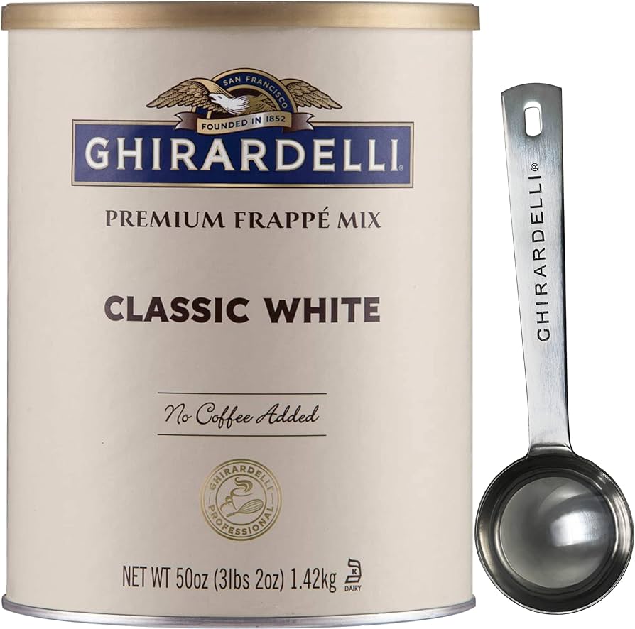 Ghirardelli Classic White Premium Frappé Mix…