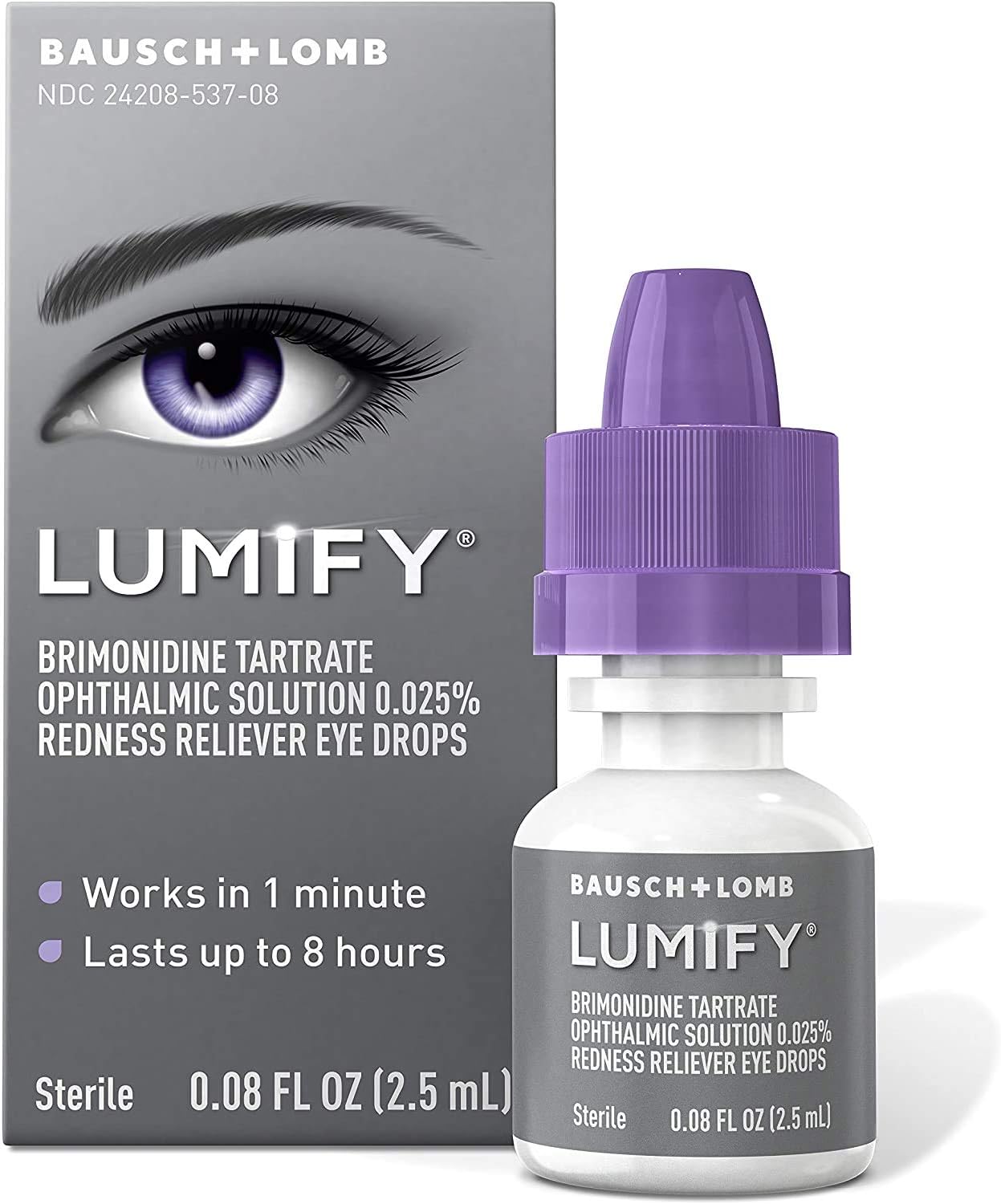 Bausch + Lomb Lumify Redness Reliever Eye Dro…