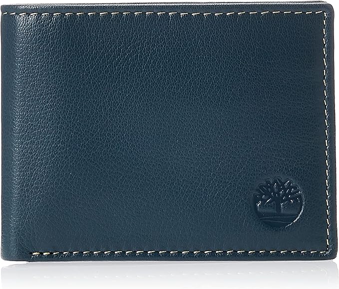 Timberland Men's Blix Slimfold Leather Wallet…