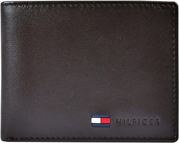 Tommy Hilfiger Men's Passcase Wallet with Rem…