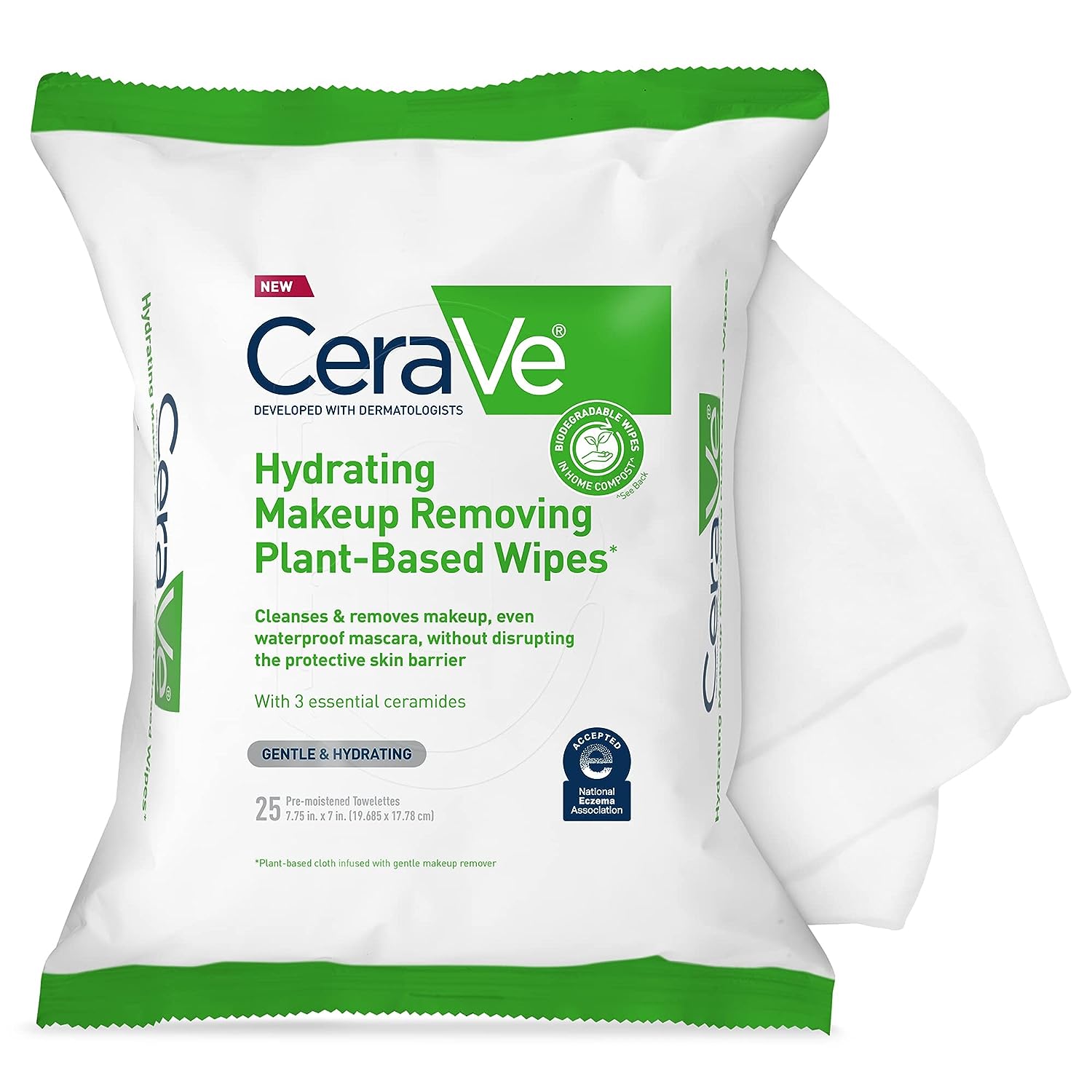 CeraVe Hydrating Facial Cleansing Makeup Remo…