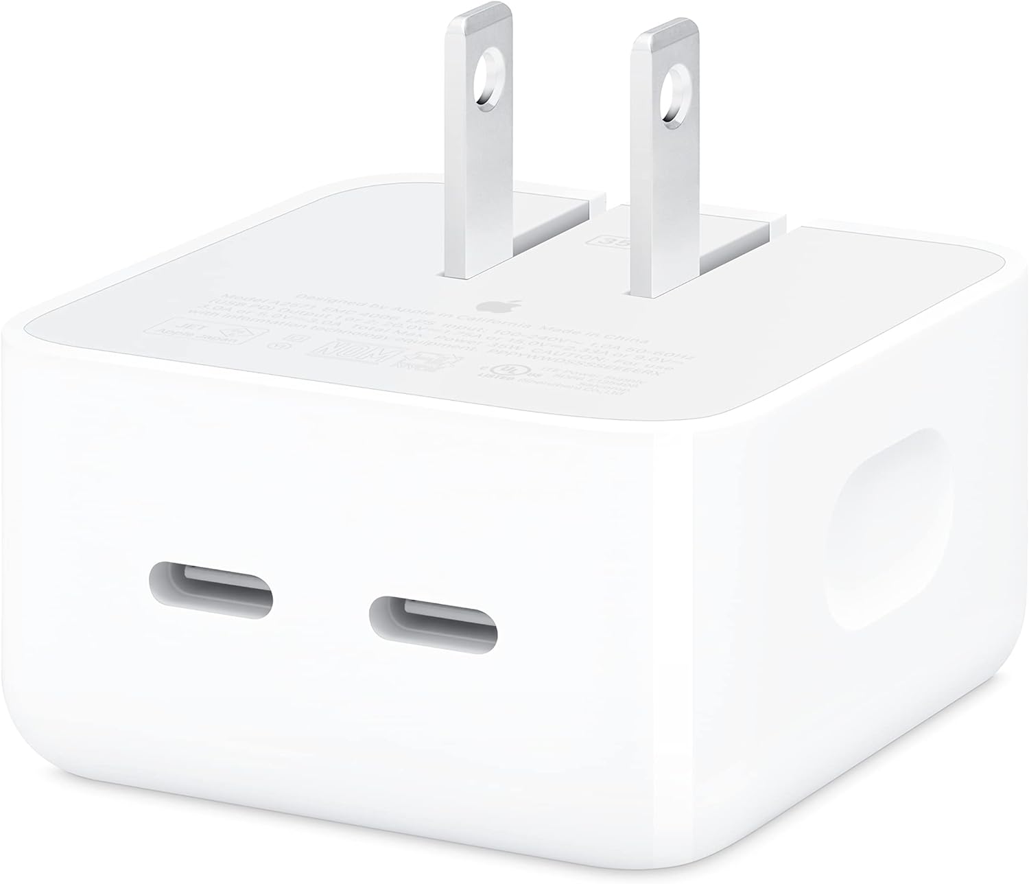 Apple 35W Dual USB-C Port Compact Power Adapt…
