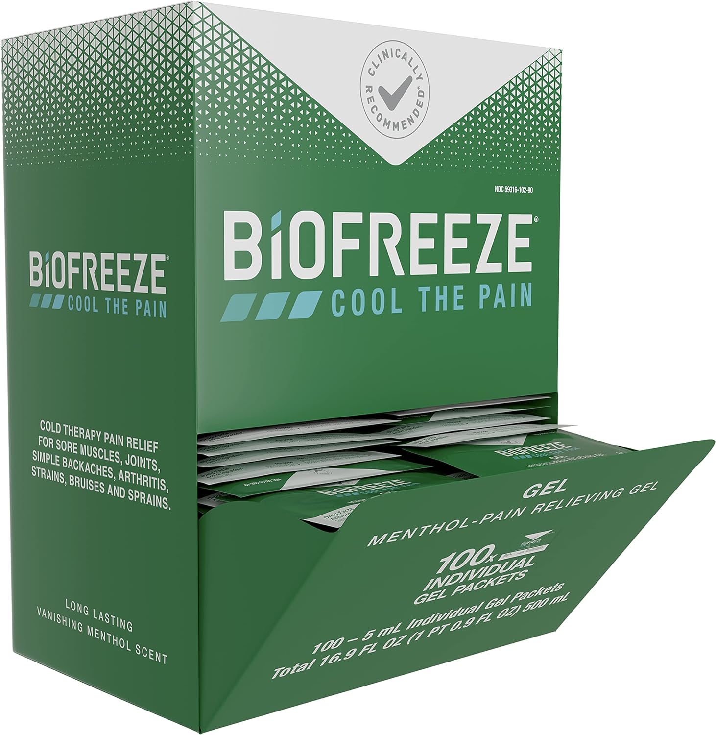 Biofreeze Pain Relief Gel for Arthritis, Fast…