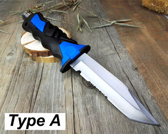 Scuba Diving Fixed Blade Knife with Professional Leggin