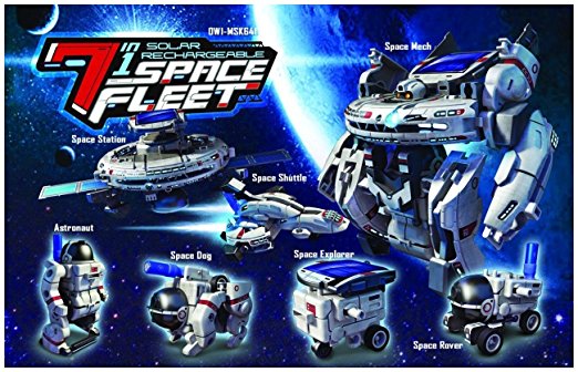 Rechargeable Solar Space Fleet Toy