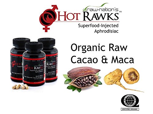 Hot Rawks Organic Libido Enhancer for Men and Women wit