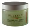 Dead Sea Salt Scrub with Argan & Aromatic Oils -Green Tea Scent (15.5 fl.oz.-450ml) by Juiceika