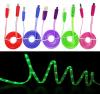 Micro USB Cables, UMECORE® 5PCS/Pack 3Ft Colorful LED