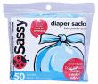 Sassy Disposable Diaper Sacks, 50 Count