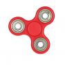 Tri-Spinner Fidget Toy With Premium Hybrid Ceramic Bearing Red