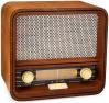 ClearClick Classic Vintage Retro Style AM/FM Radio Bluetooth & Aux-in - Handmade Wooden Exterior