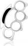 WithLoveSilver brass knuckles Sterling S…