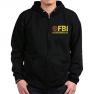 CafePress - FBI Federal Bureau Of Investigation Zip Hoodie (Da - Zip Hoodie, Classic Hooded Sweatshi