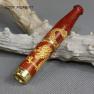 Red Wood Carved Dragon Cigarette Holder …