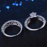 TenFit Jewelry Wedding Ring Set for Women with CZ Simulate Diamond Ring Bridal Jewelry