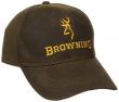 Browning Dura-Wax Cap, Brown, Semi-Fitted