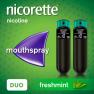 Nicorette QuickMist Mouth Spray, Freshmint, Duo Pack, 1