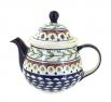 Polish Pottery Evergreen Large Teapot