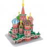 CubicFun Architectural Model Craft Kits&3D Puzzle Toys,Russia St.Basil's Cathedral C239h