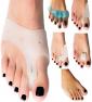 Foots Love. 12 Bunion Relief Toe Separators Gels Pads - Bunion Splints that Cushion with Foot Care E