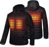 CONQUECO Men's Heated Jacket Light Weight Down Jacket f