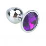 Catmaster Stainless steel Anal Butt Plug 3D Jewelry Sma