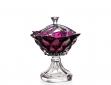 Purple Decorative Crystal Glas…