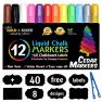 Cedar Markers Liquid Chalk Markers - 12 …