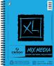 Canson XL Series Mix Media Paper Pad, Heavyweight, Fine Texture, Heavy Sizing for Wet and Dry Media,