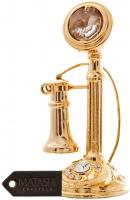 24k Gold Plated Telephone Figu…