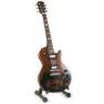 Mini Guitar BOB MARLEY One Love Statuette