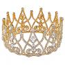 Sant Fe Royal Gold Plated Crown Tiaras Q…