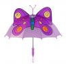 Kidorable Purple Butterfly Umbrella for Girls w/Fun But