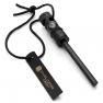 X-Plore Gear Firestarter - 3-In-1 Survival Multifunction Tool - Magnesium Fire Starter Rod, Magnetic