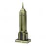 KLOUD City Vintage Bronze 7 Inch New York Statue of Empire State Building Model Statue Collectible F