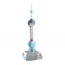 LINGLING-Model Model Decoration Oriental Pearl TV Tower Customized Building Model Tourism Memorial C