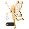 24K Gold Plated Fairy with Wan…