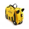 Trunki Original Kids Ride-On Suitcase and Carry-On Luggage - Bernard (Yellow)