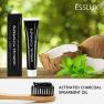 Charcoal Teeth Whitening Toothpaste-ESSLUX Natural Teeth Whitener with Organic Activated Charcoal fo